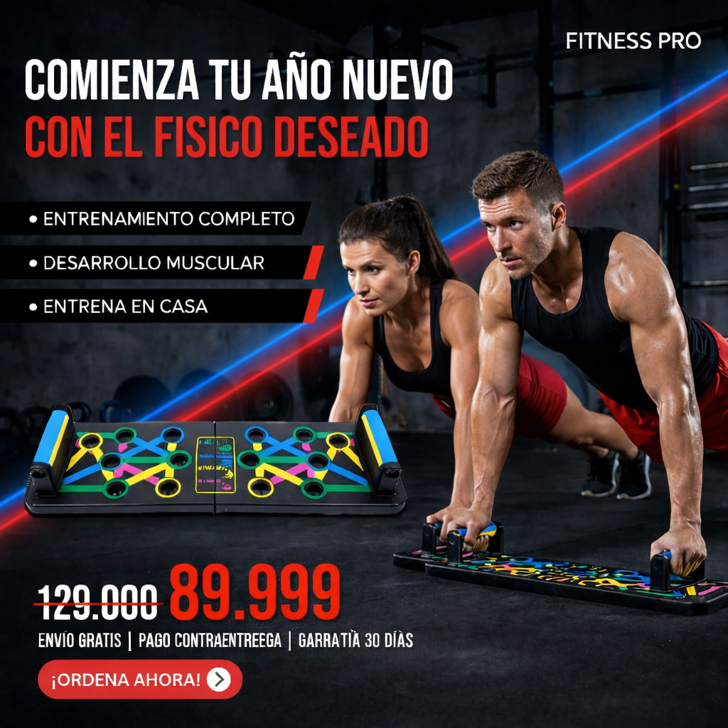 Tabla Push Master - Entrena Bien Desde Hoy