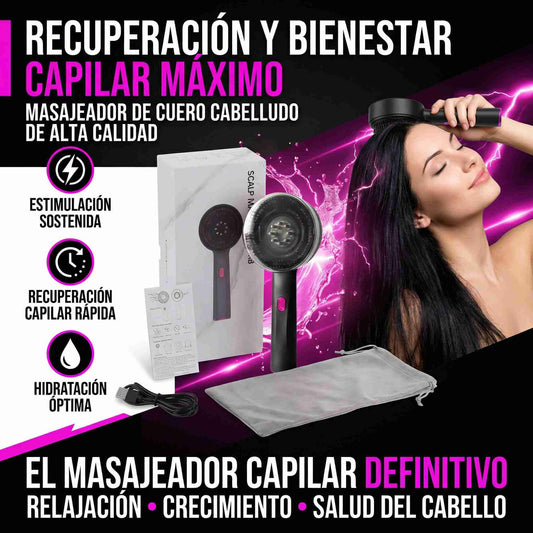 ScalpPro Cepillo Masajeador Eléctrico