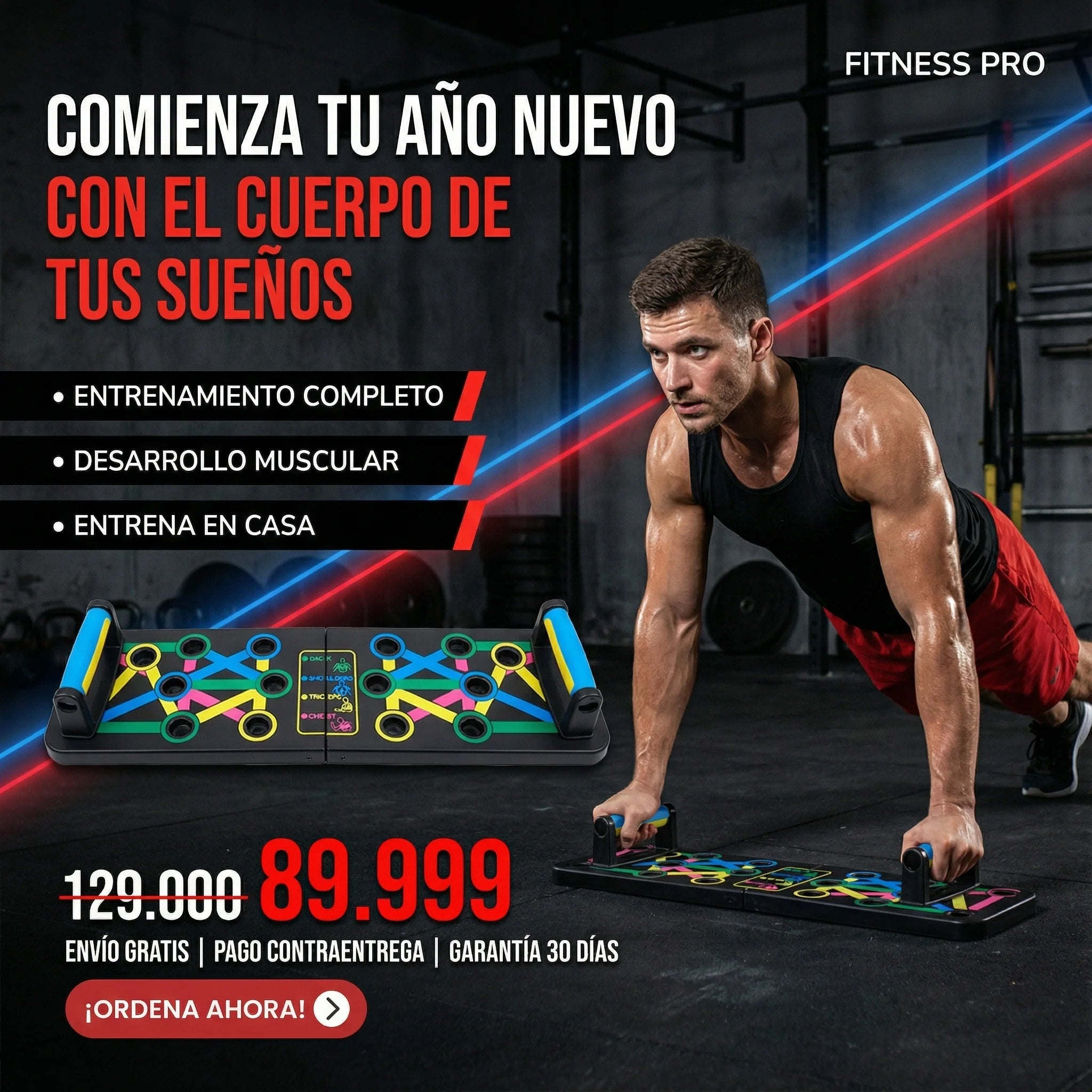 Push Master - Entrena Bien Desde Hoy