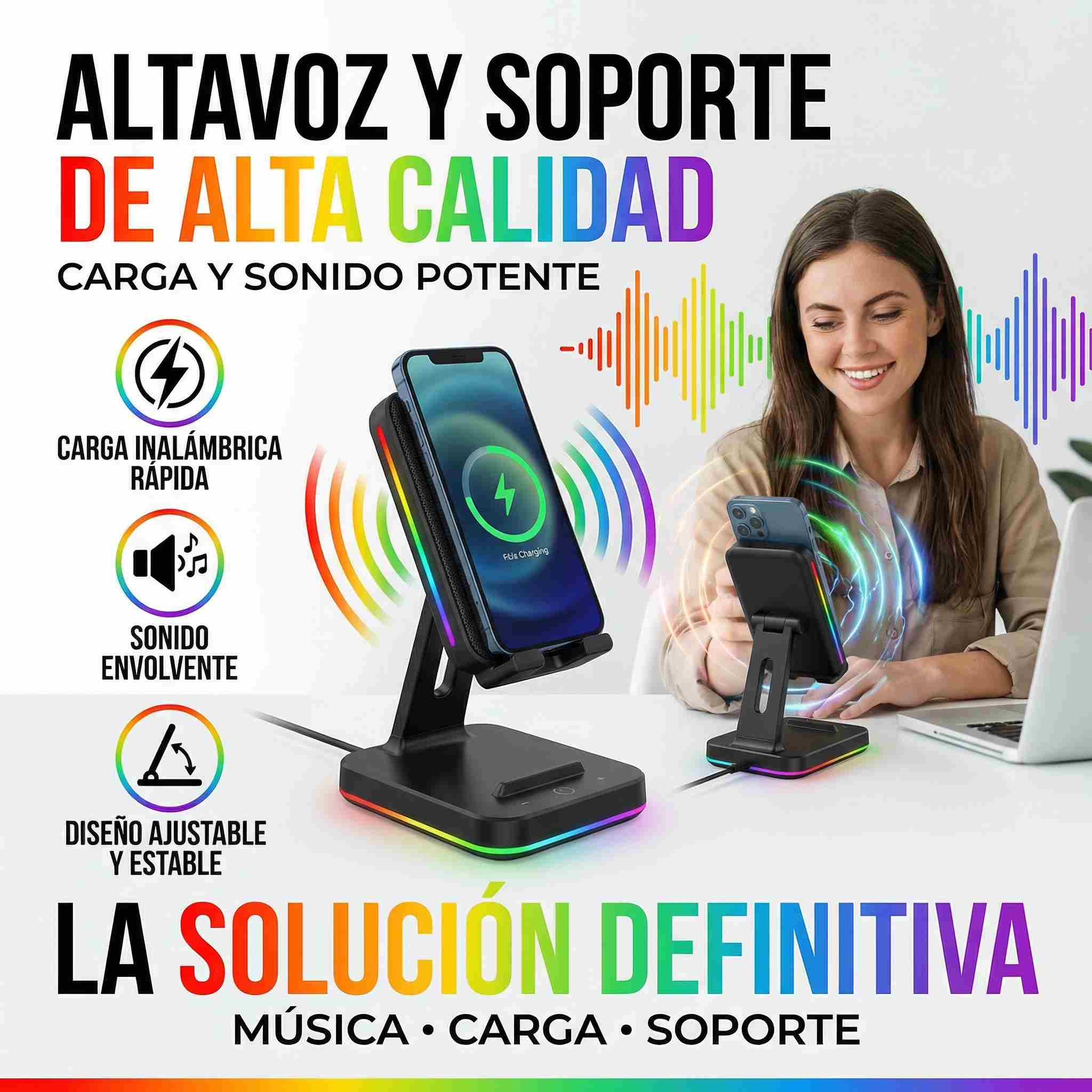 SoundDock Pro™-El poder 3 en 1 que transforma tu espacio