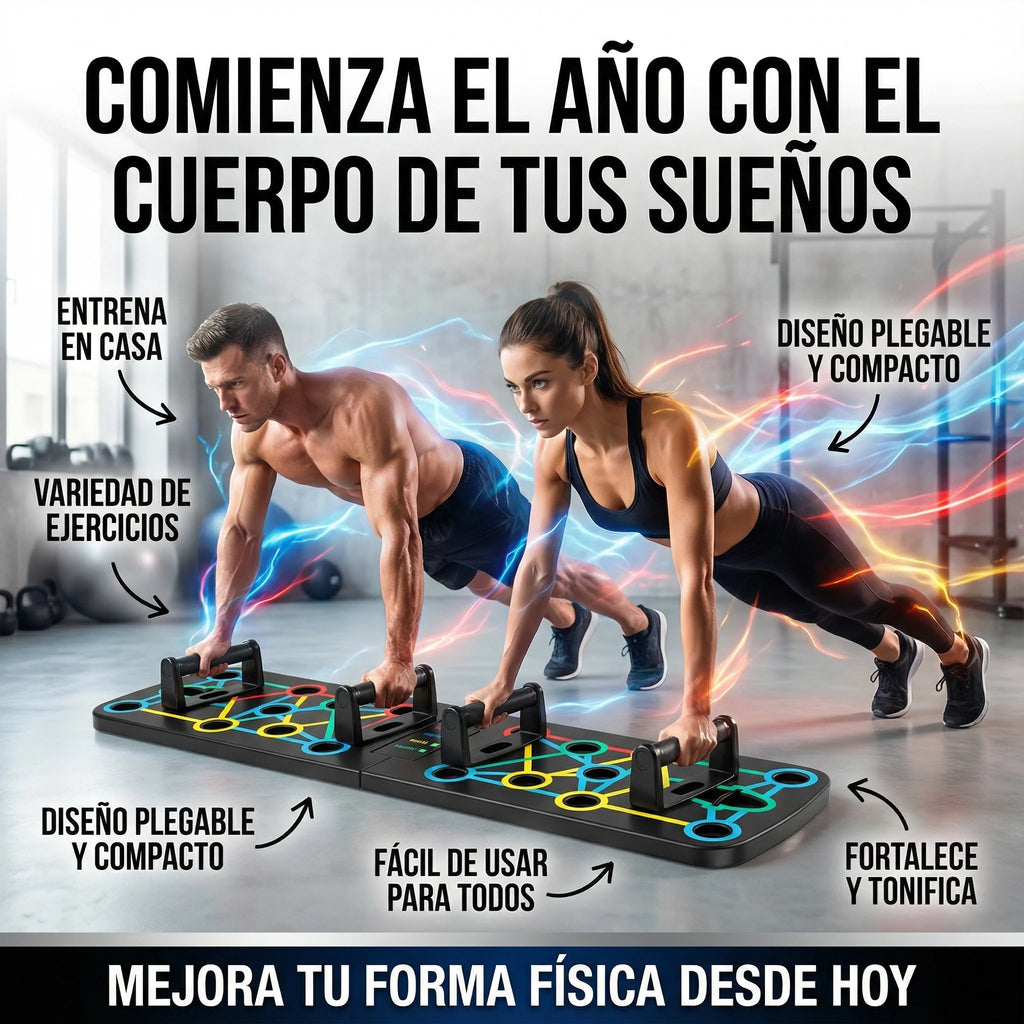 Tabla Push Master - Entrena Bien Desde Hoy