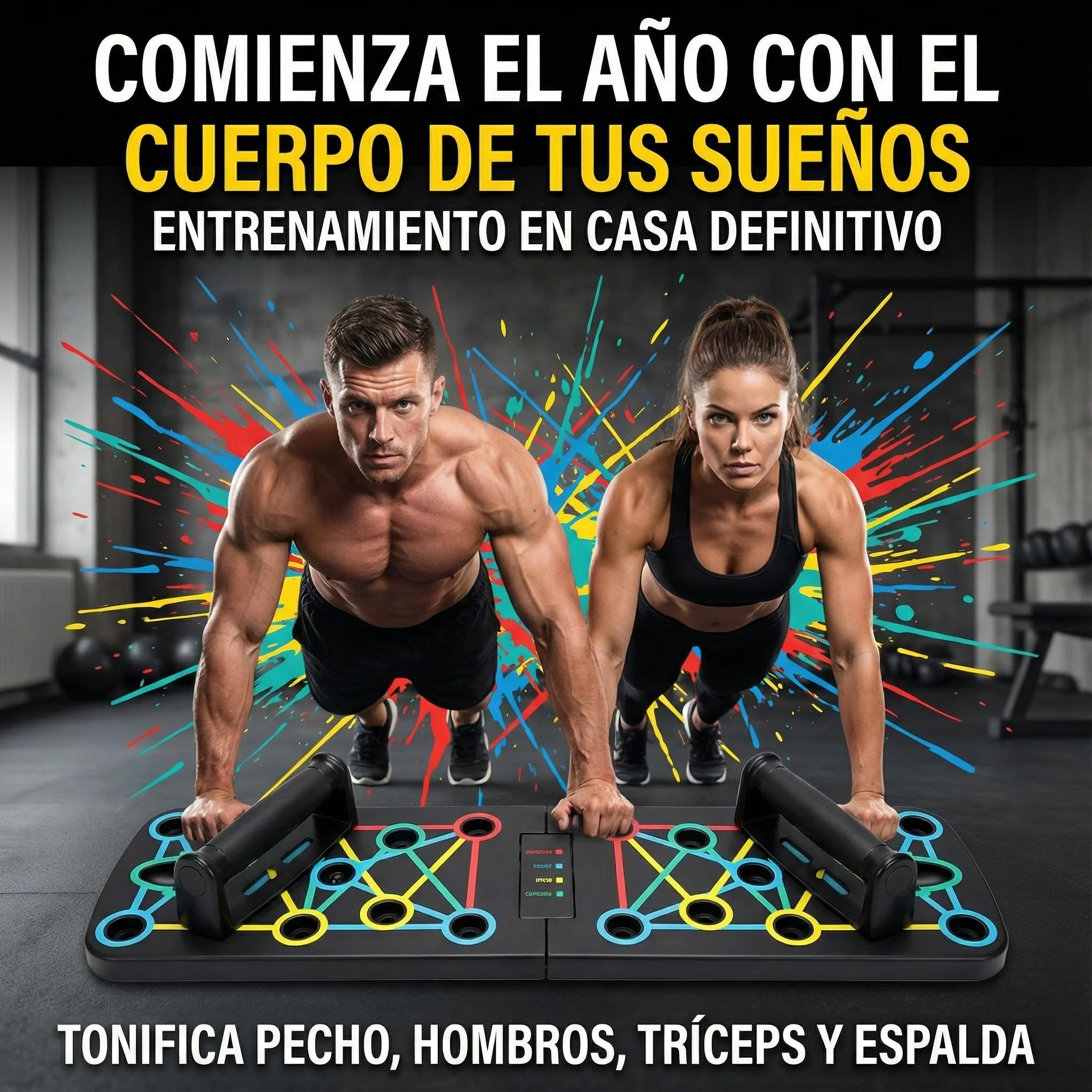 Tabla Push Master - Entrena Bien Desde Hoy